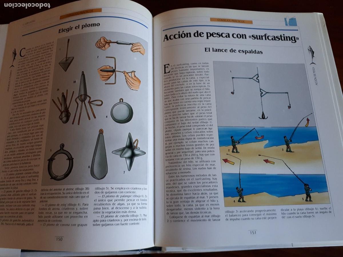 Libros de segunda mano: GRAN ATLAS DE LA PESCA. - Foto 4