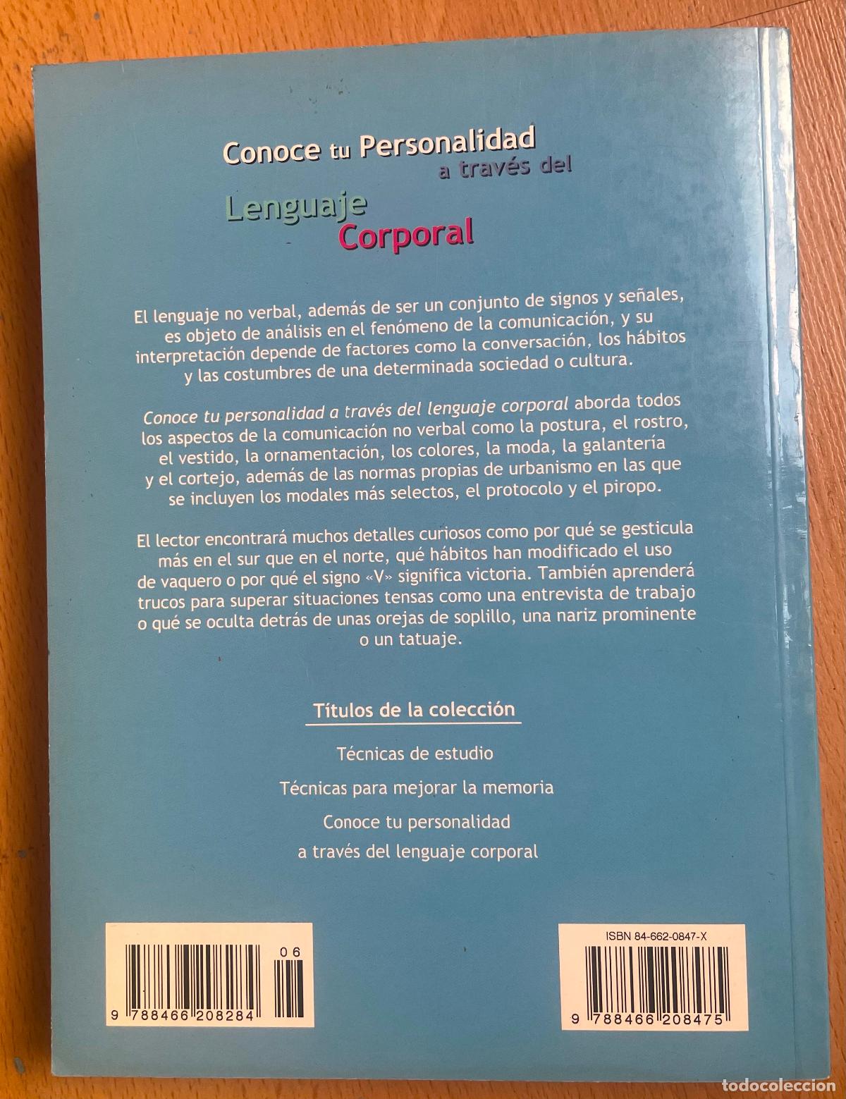 Libros de segunda mano: CONOCE TU PERSONALIDAD A TRAVES DEL LENGUAJE CORPORAL, Libsa - Foto 2