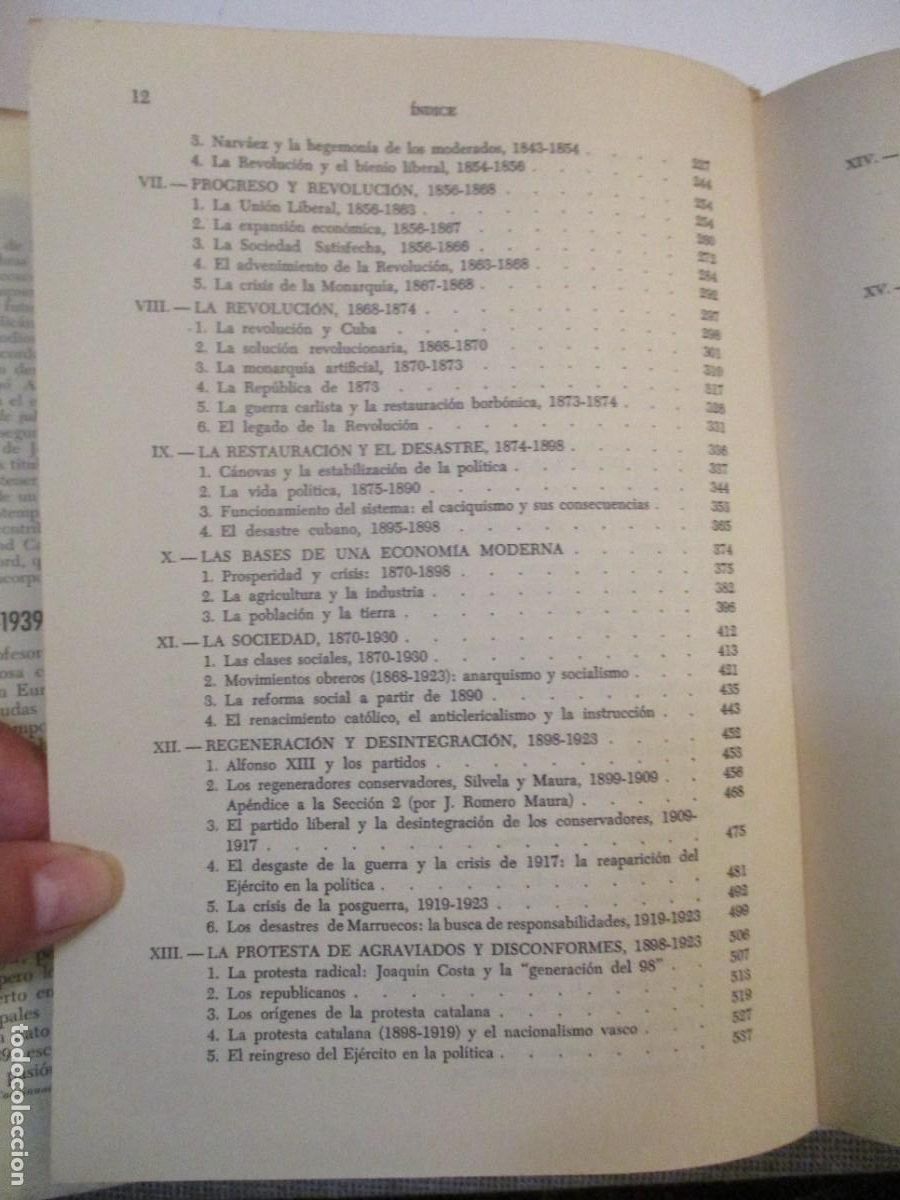 Libros de segunda mano: RAYMOND CARR Espa&ntilde;a 1808 - 1939 W29517 - Foto 3