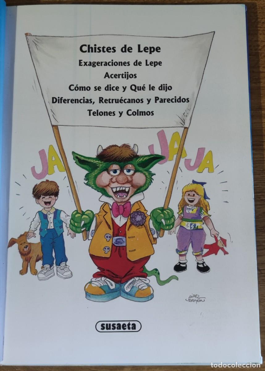 Libros de segunda mano: Libro infantil - Chistes de Lepe (1996) Susaeta - Foto 2