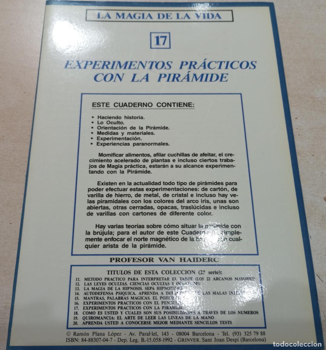 Libros de segunda mano: PIRAMIDE EXPERIMENTOS PRACTICOS LA MAGIA DE AL VIDA 17 1992 - Foto 1