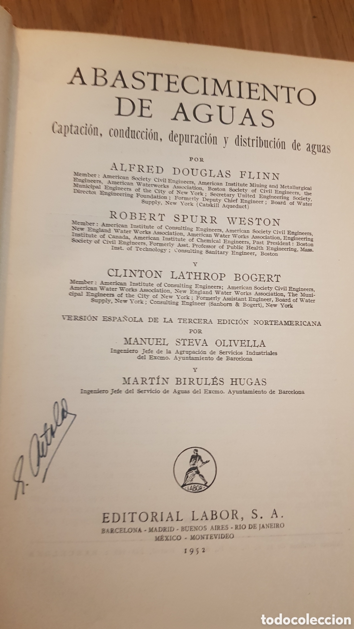 Libros de segunda mano: Abastecimiento de aguas - Foto 4