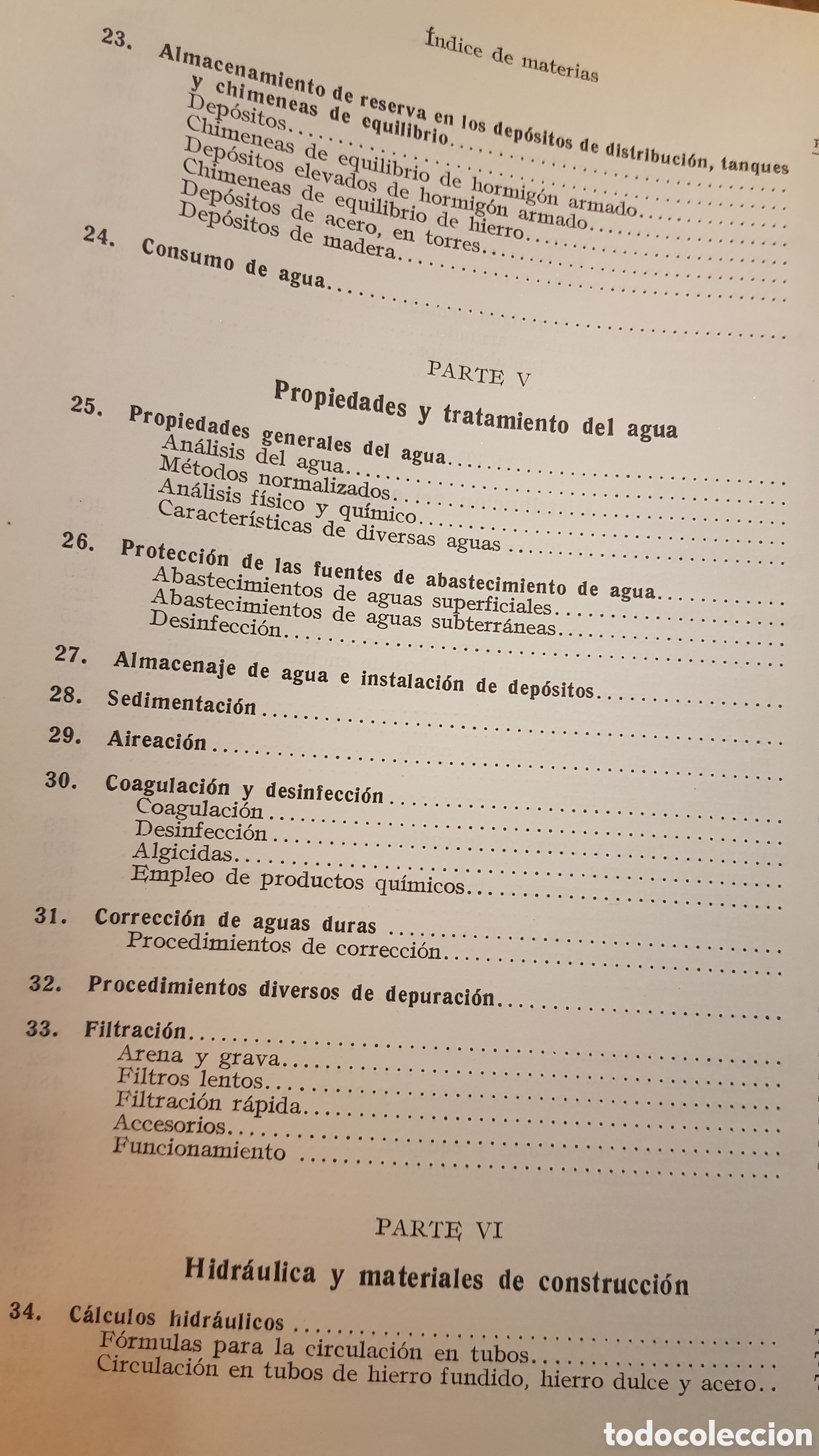 Libros de segunda mano: Abastecimiento de aguas - Foto 8