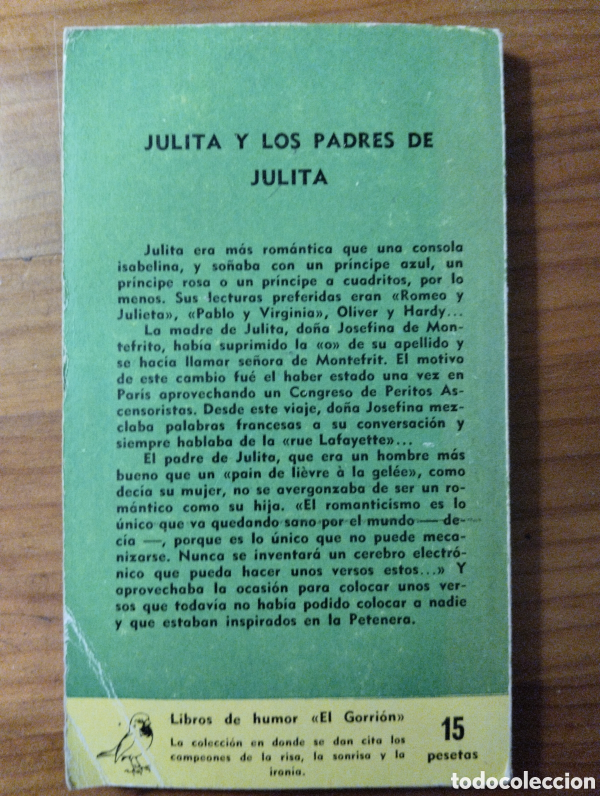 Libros de segunda mano: Romeo y Julita, Tono - Foto 2