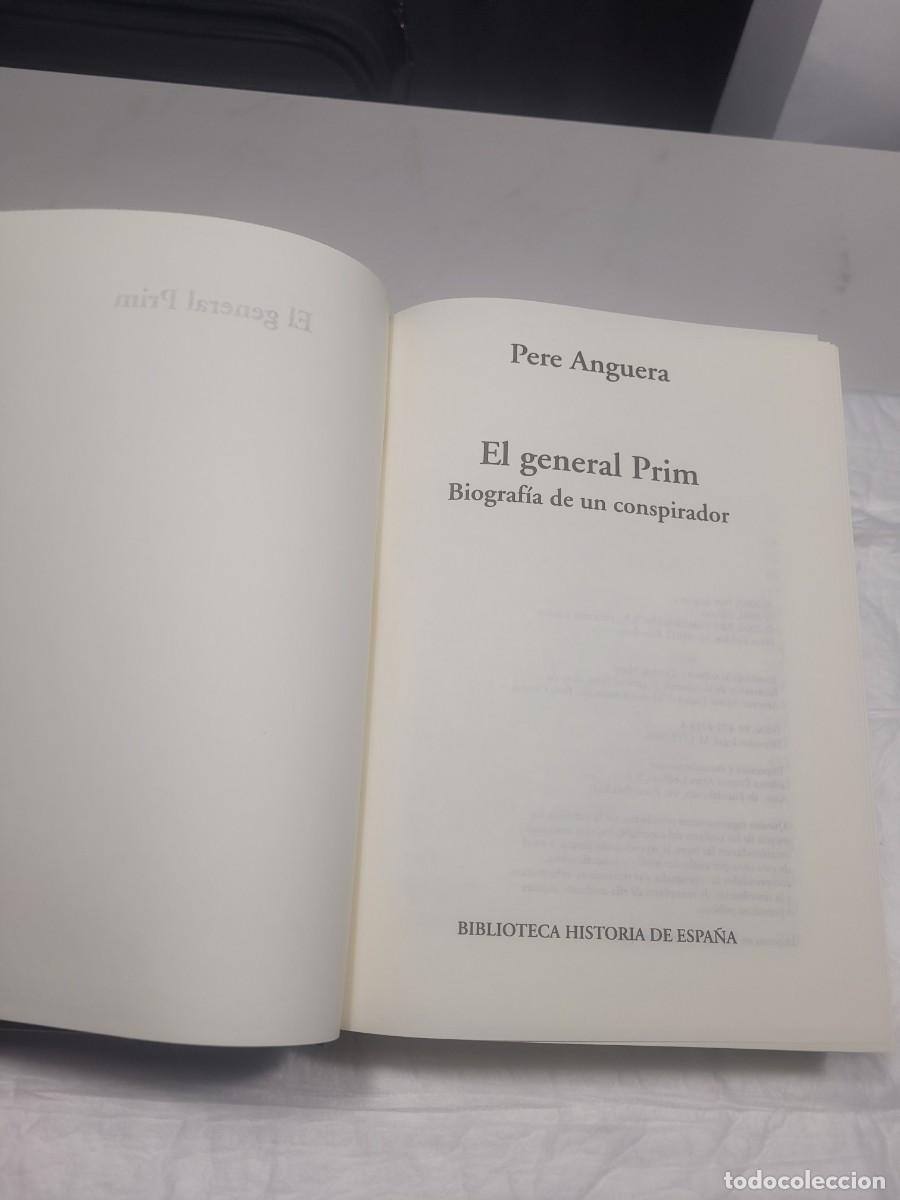 Libros de segunda mano: El general Prim - Pere Anguera - Foto 2