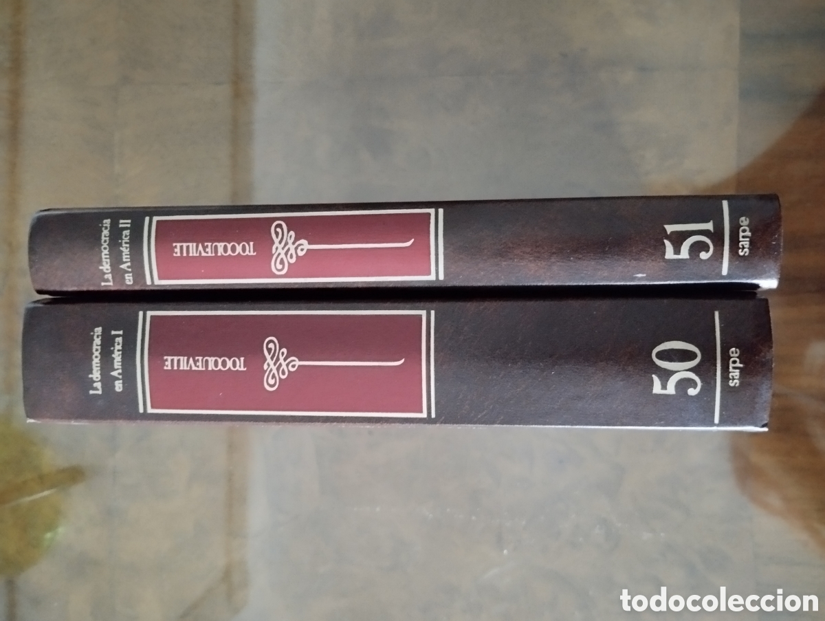 Libros de segunda mano: La democracia en Am&eacute;rica I y II.- Tocqueville. - Foto 2