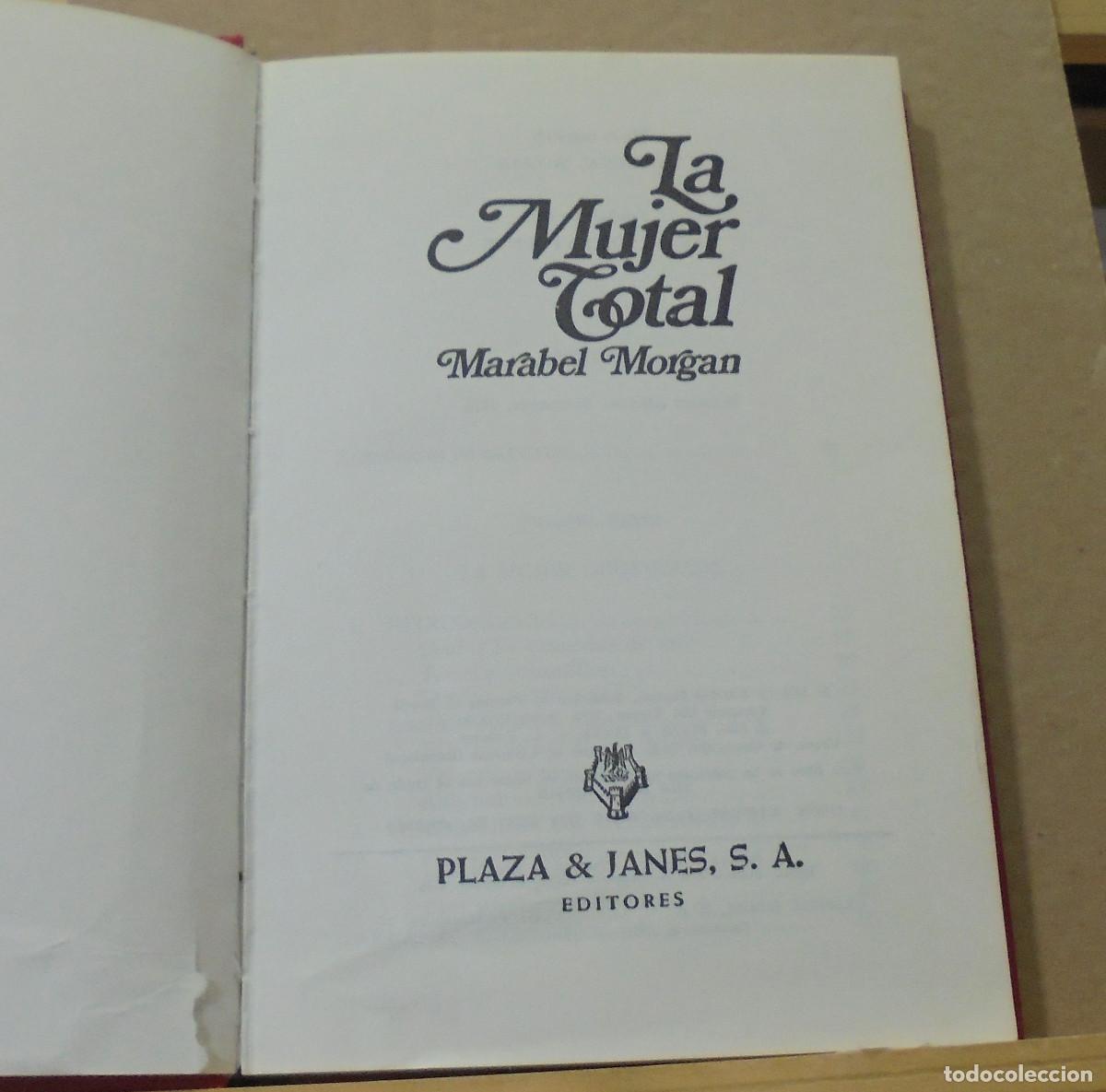 Libros de segunda mano: La mujer total. Marabel Morgan - Foto 2