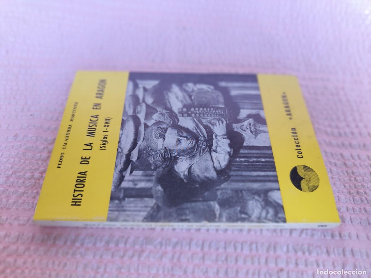Libros de segunda mano: HISTORIA DE LA MUSICA EN ARAGON / PEDRO CALAHORRA / EVA 206 / ARAGON