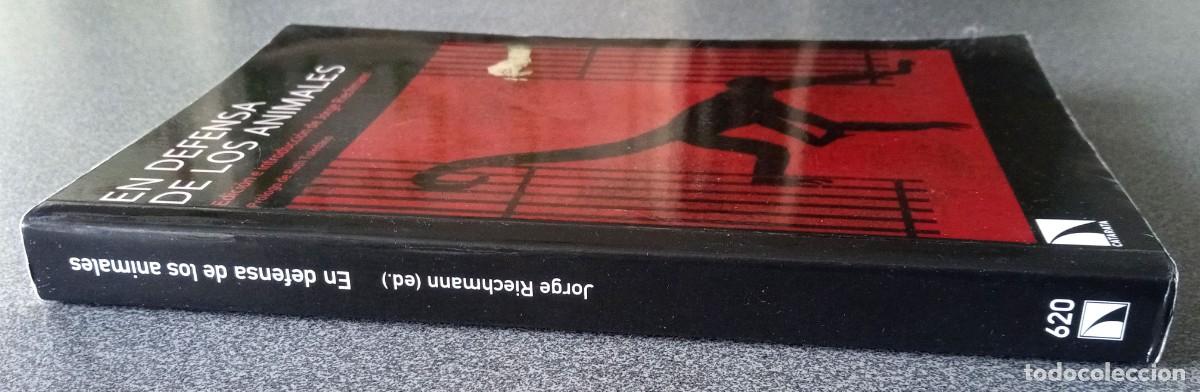 Libros de segunda mano: En Defensa De Los Animales Jorge Riechmann - Foto 2