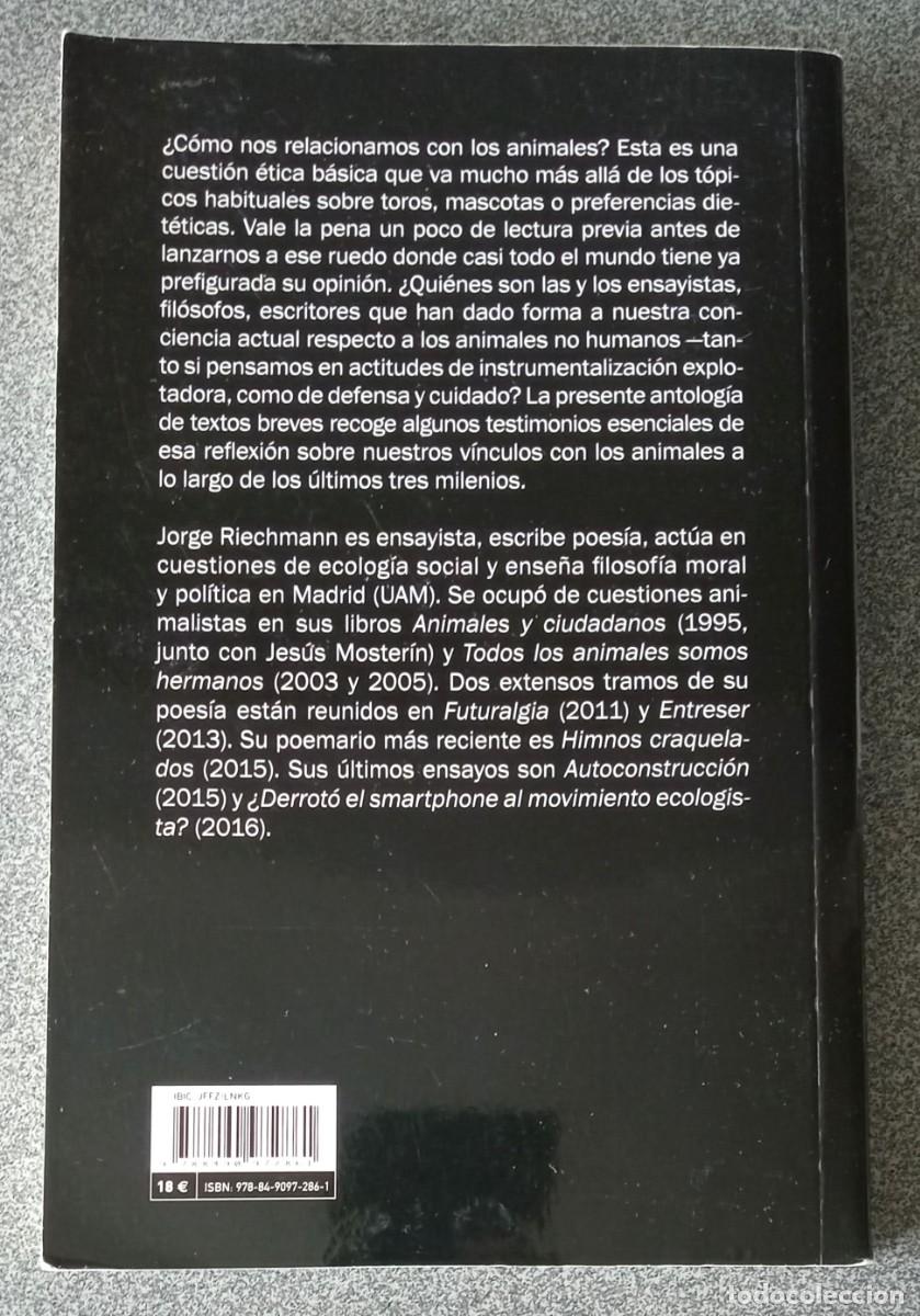 Libros de segunda mano: En Defensa De Los Animales Jorge Riechmann - Foto 6