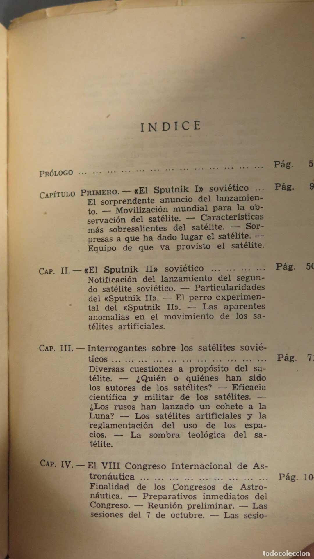 Libros de segunda mano: LOS SATELITES RUSOS Y AMERICANOS Ignacio Puig S. J - Foto 2