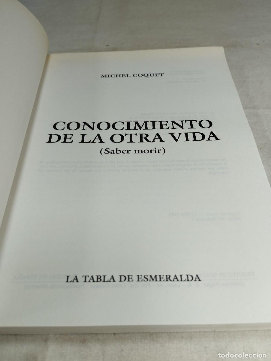 Libros de segunda mano: Conocimiento de la otra vida. Michel Coquet. - Foto 2