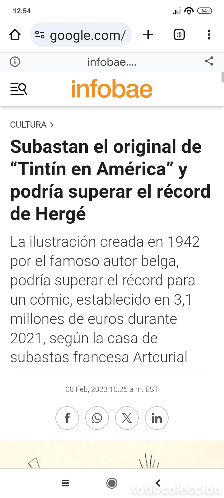 Libros de segunda mano: C&oacute;mic Tint&iacute;n en Am&eacute;rica del a&ntilde;o 1968 - Foto 5