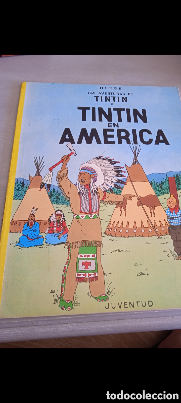 Libros de segunda mano: C&oacute;mic Tint&iacute;n en Am&eacute;rica del a&ntilde;o 1968 - Foto 1