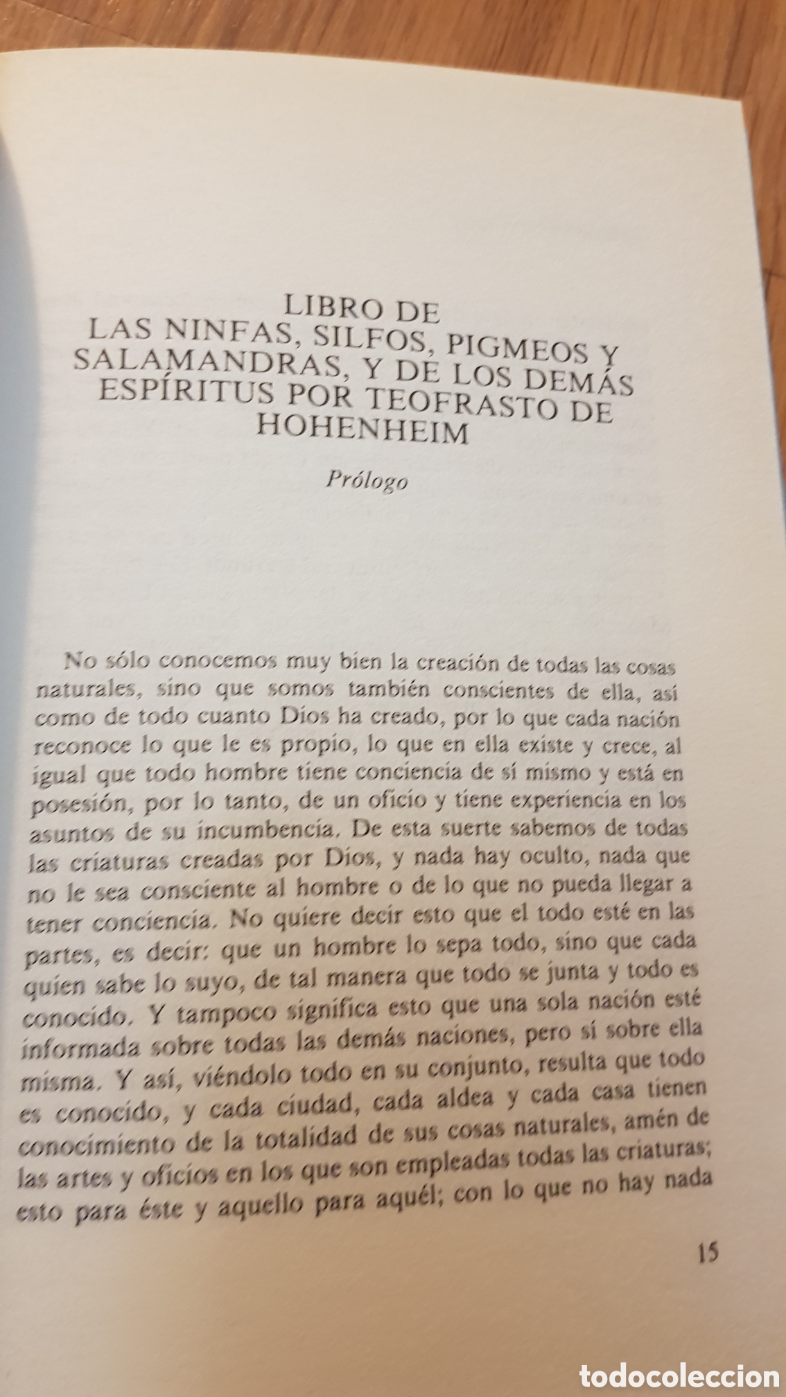Libros de segunda mano: Libro de las ninfas. Paracelso - Foto 3