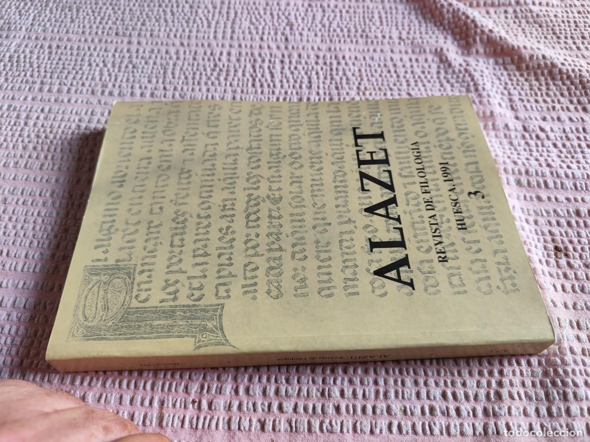 Libri di seconda mano: ALAZET 3 / REVISTA DE FILOLOGIA / EVA 218 / ARAGON / HUESCA