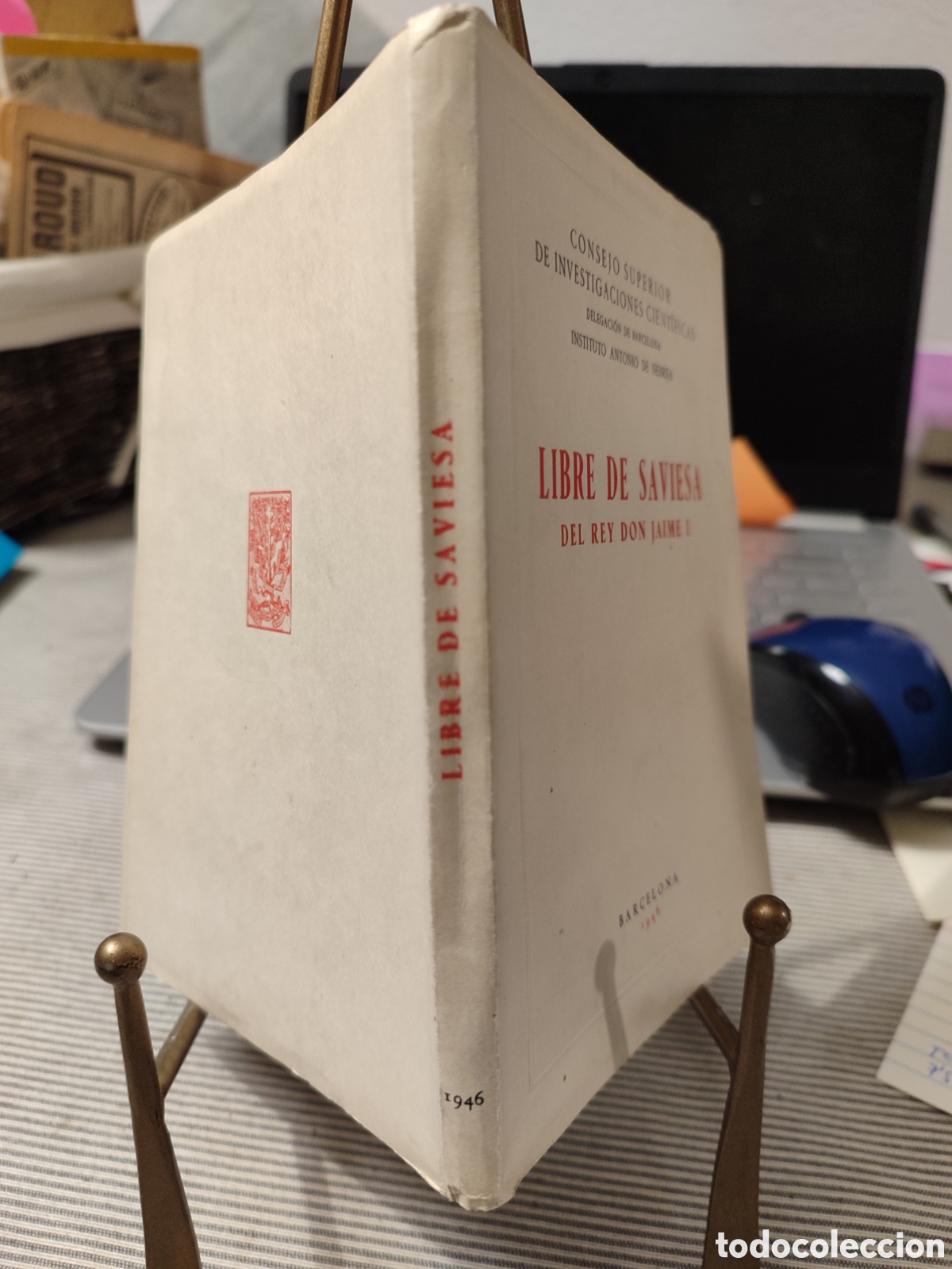 Libros de segunda mano: LIBRE DE SAVIESA DEL REY DON JAIME I. 1946 - Foto 2