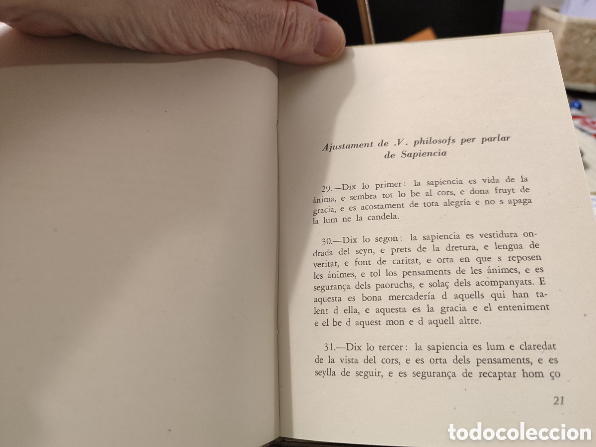 Libros de segunda mano: LIBRE DE SAVIESA DEL REY DON JAIME I. 1946 - Foto 6