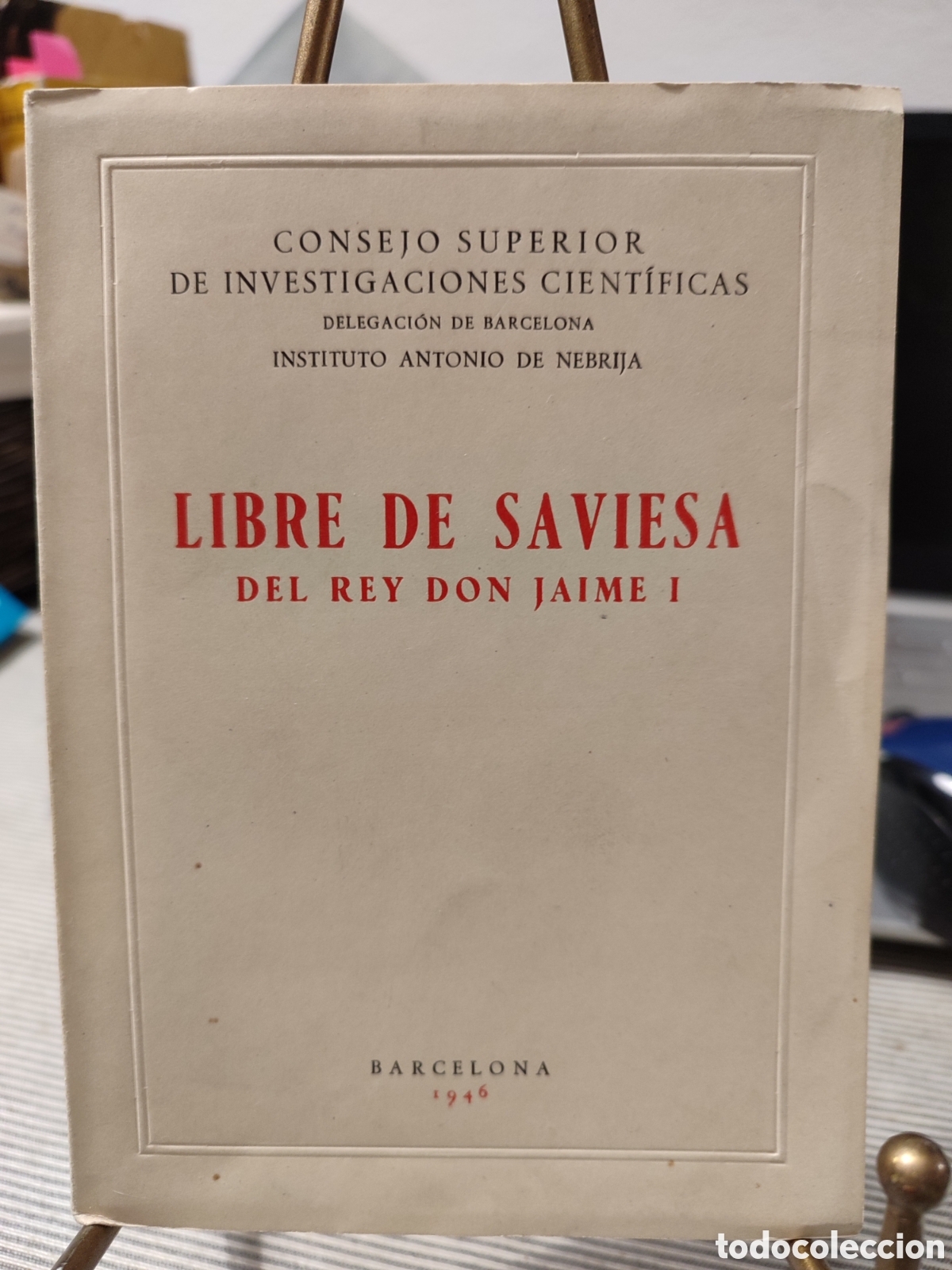Libros de segunda mano: LIBRE DE SAVIESA DEL REY DON JAIME I. 1946 - Foto 1