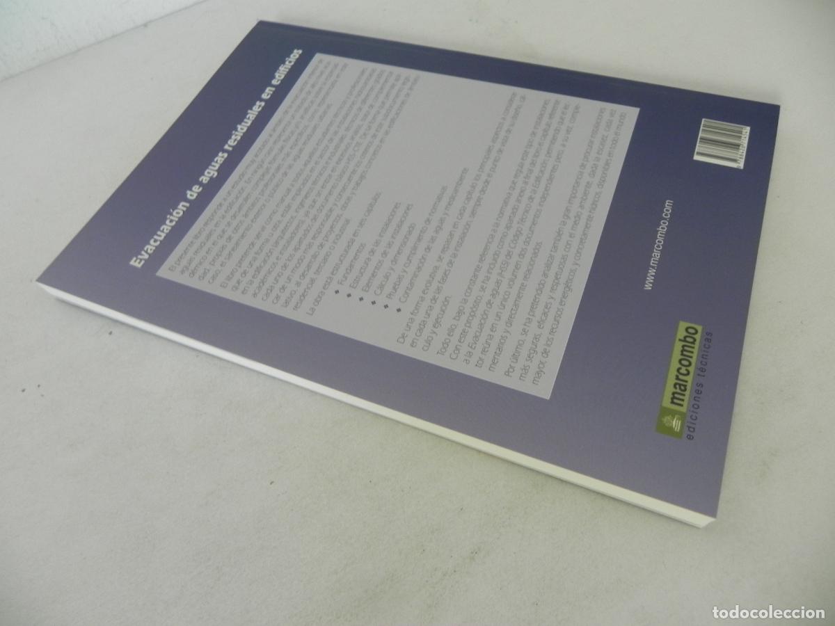 Libros de segunda mano: EVACUACI&Oacute;N DE AGUAS RESIDUALES EN EDIFICIOS (ALBERT SORIANO RULL) MARCOMO-2008 - Foto 7