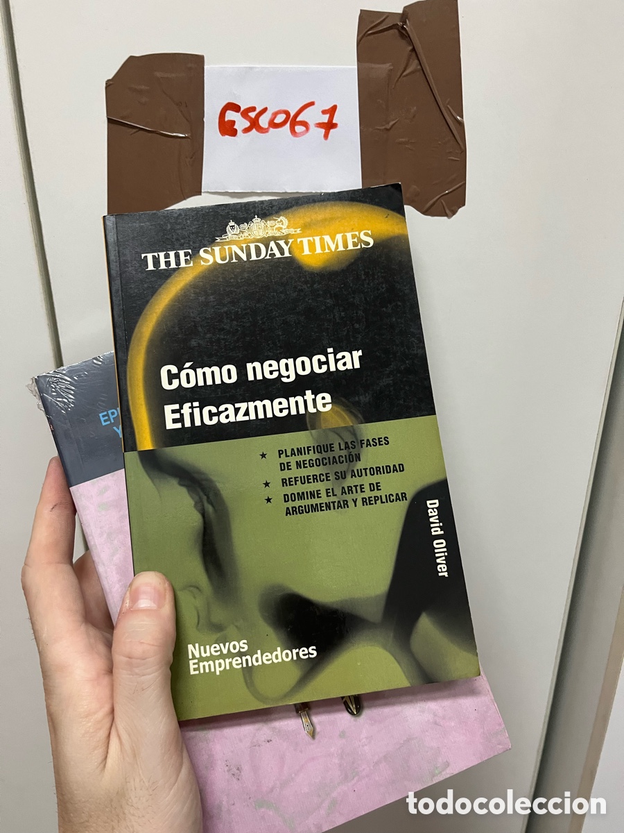 Libros de segunda mano: Esco7 C&oacute;mo negociar Eficazmente, david oliver - Foto 1