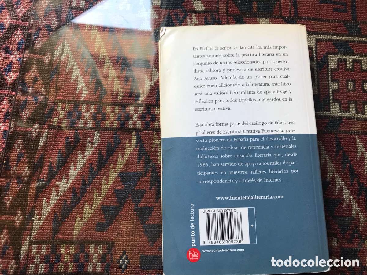Libros de segunda mano: El oficio de escritor. Selecci&oacute;n de Ana Ayuso. - Foto 3
