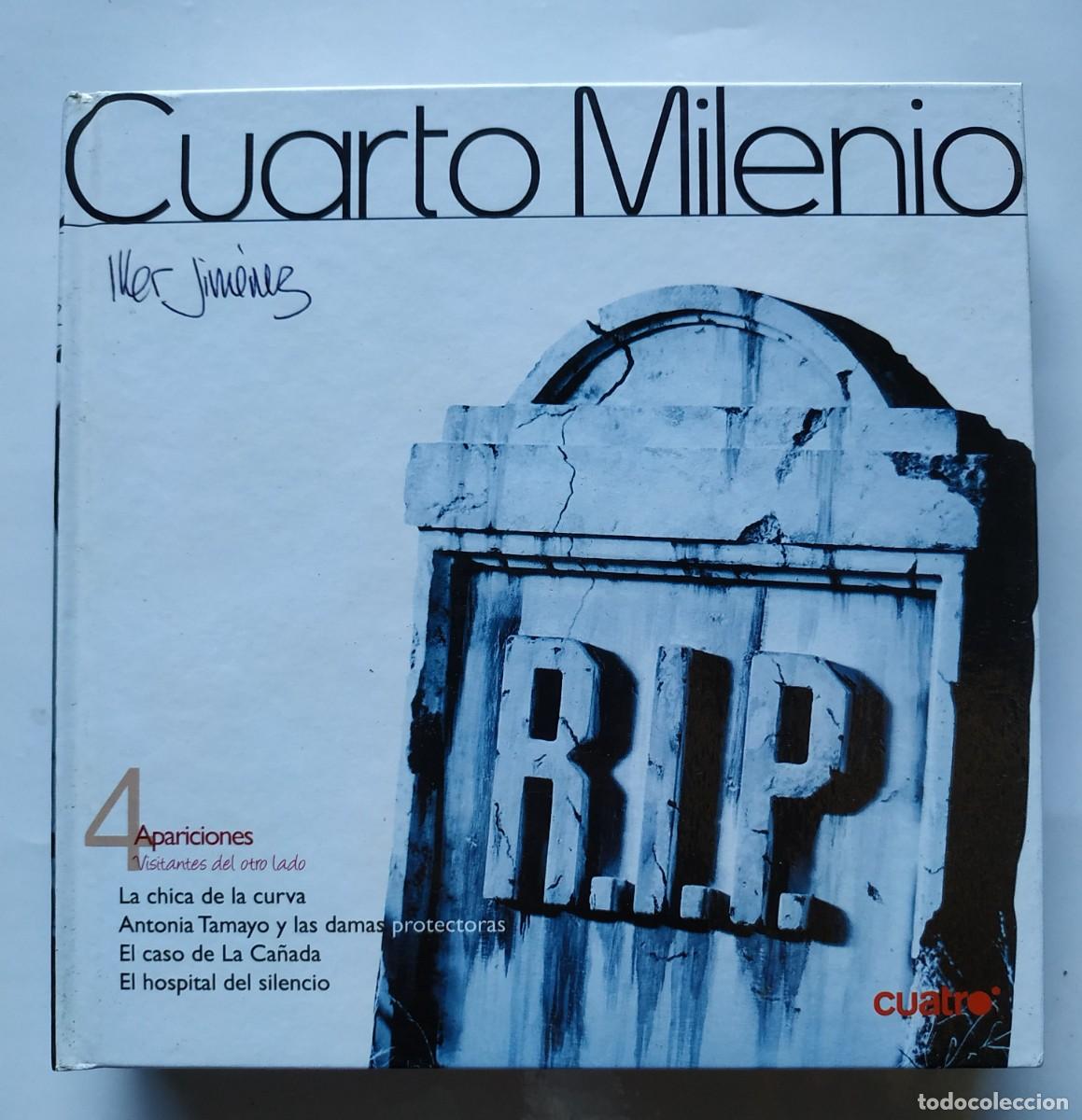 Libros de segunda mano: IKER JIM&Eacute;NEZ. CUARTO MILENIO. N&ordm; 4. APARICIONES. CUATRO (LIBRO + DVD) - Foto 1