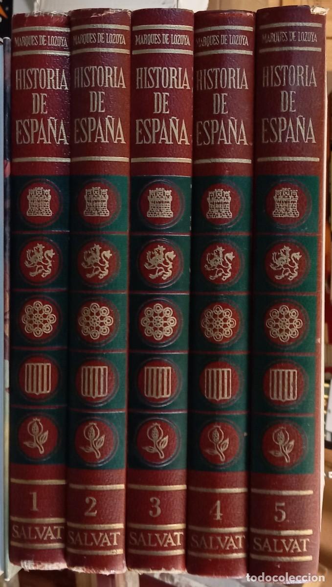Libros de segunda mano: HISTORIA DE ESPA&Ntilde;A - MARQUES DE LOZOYA - Foto 1
