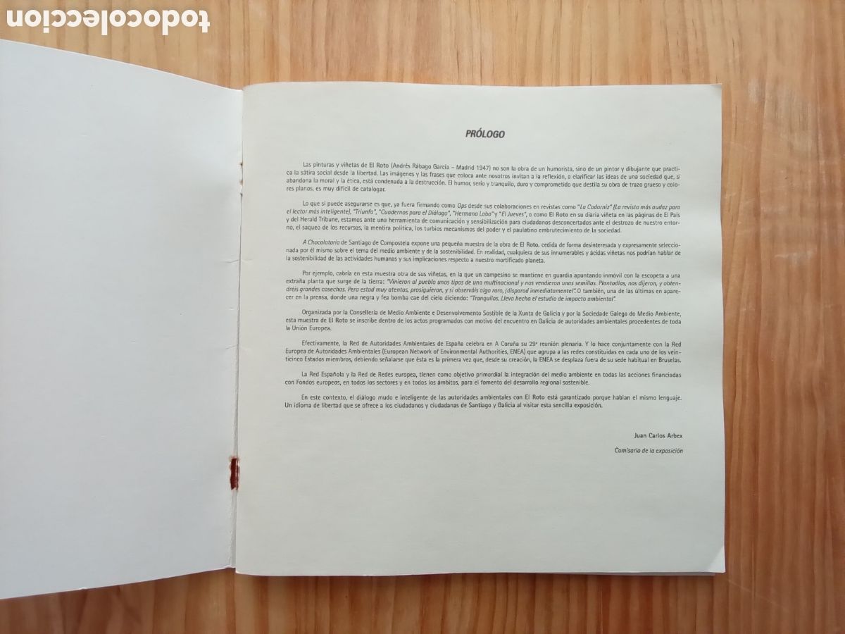 Libros de segunda mano: El Roto. &rdquo;Eclipse&rdquo; Pr&oacute;logo Juan Carlos Arbex - Foto 3
