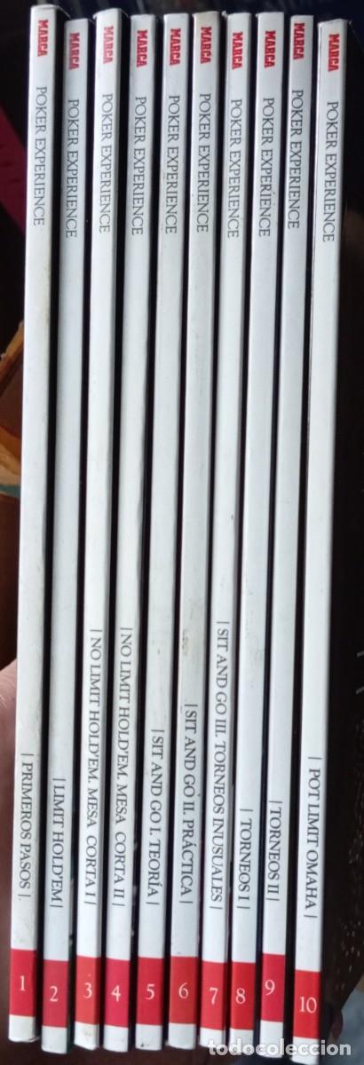 Libros de segunda mano: POKER EXPERIENCE MARCA - 10 TOMOS - COMPLETA