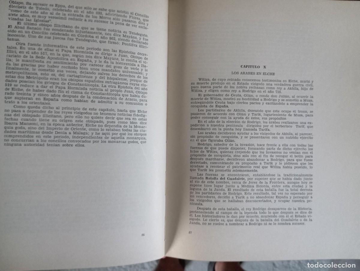 Libros de segunda mano: HISTORIA DE ELCHE - ALEJANDRO RAMOS FOLQUES - N 396 D 500 - Foto 4