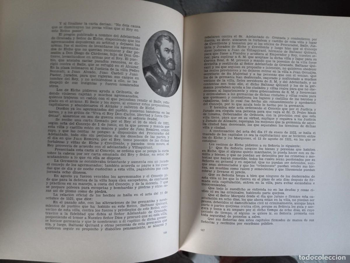 Libros de segunda mano: HISTORIA DE ELCHE - ALEJANDRO RAMOS FOLQUES - N 396 D 500 - Foto 5