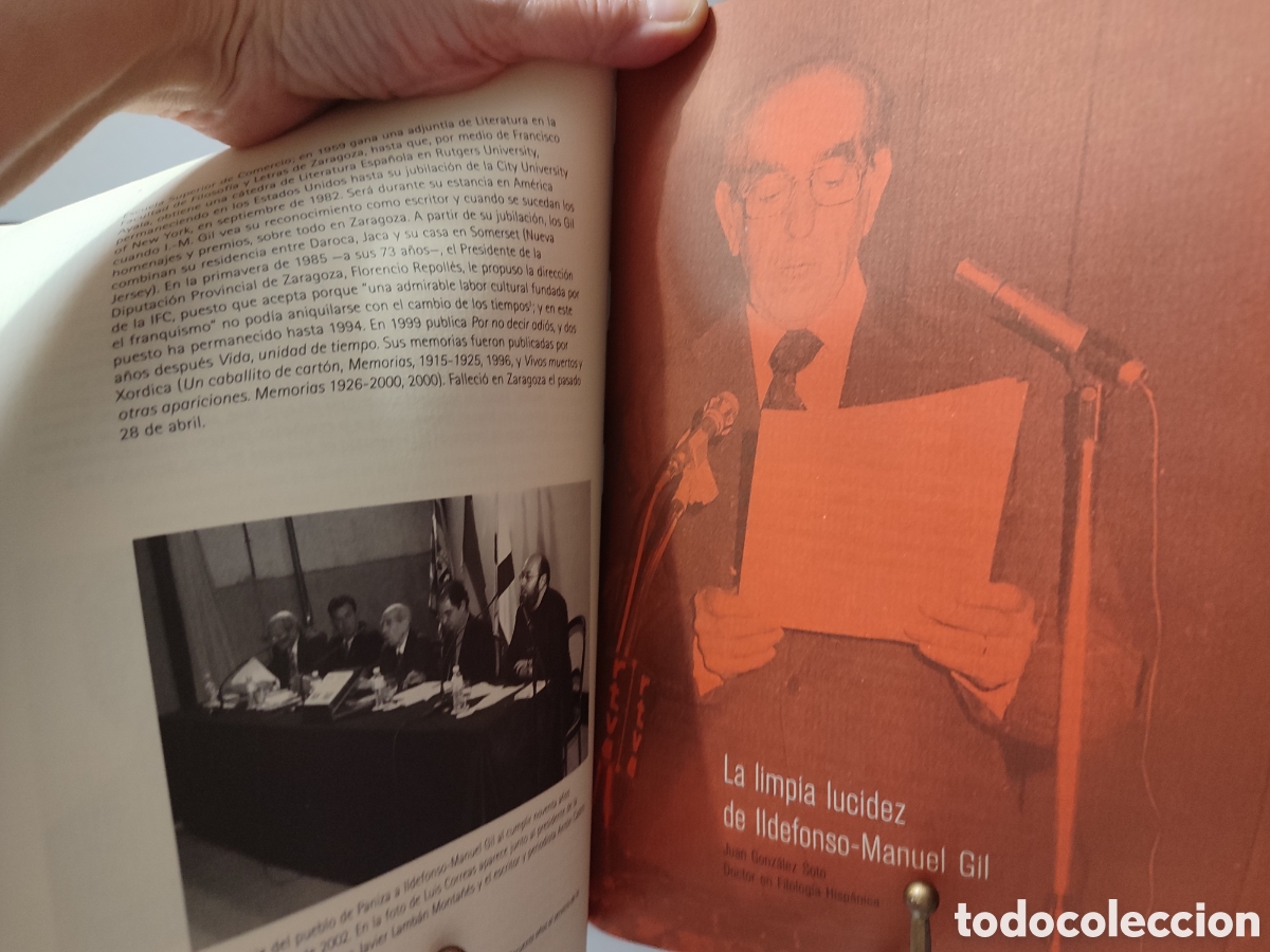 Libros de segunda mano: &rdquo;Ildefonso Manuel Gil: Por no decir adi&oacute;s,&rdquo; - Foto 4