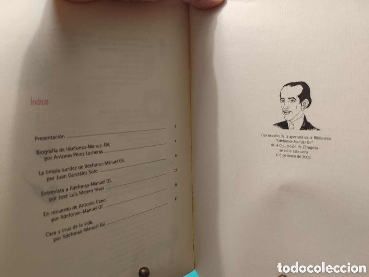 Libros de segunda mano: &rdquo;Ildefonso Manuel Gil: Por no decir adi&oacute;s,&rdquo; - Foto 7