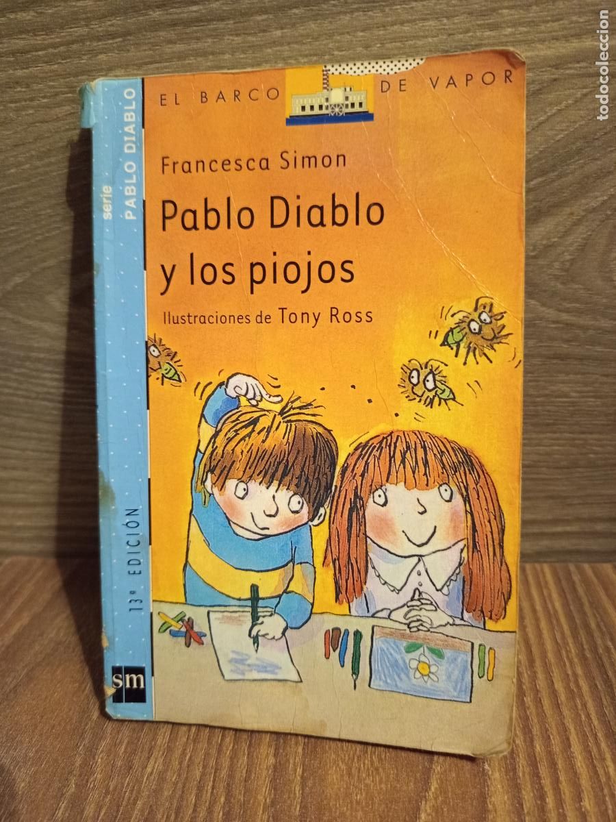 Libros de segunda mano: Pablo diablo y los piojos Francesca Simon - Foto 1