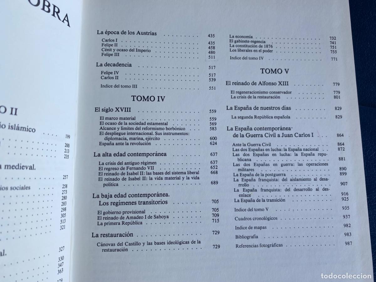 Libros de segunda mano: Nueva historia de Espa&ntilde;a. Asuri. 5 tomos. COMPLETA - Foto 10