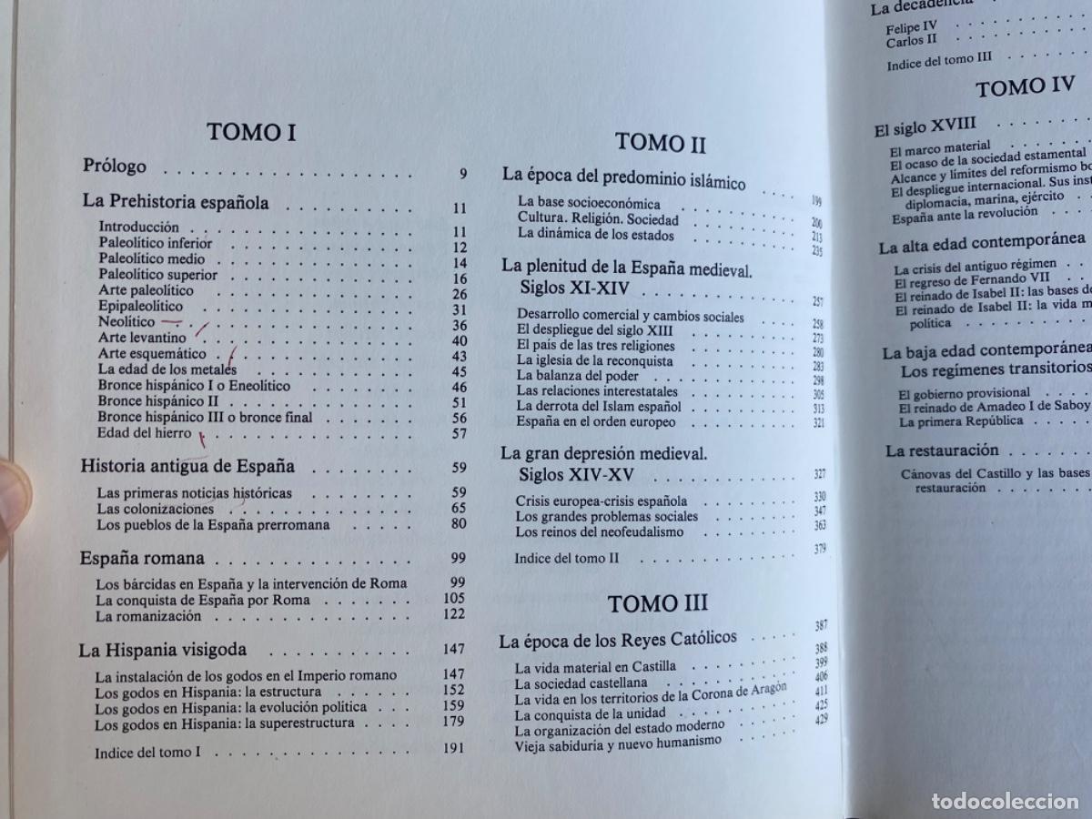 Libros de segunda mano: Nueva historia de Espa&ntilde;a. Asuri. 5 tomos. COMPLETA - Foto 11