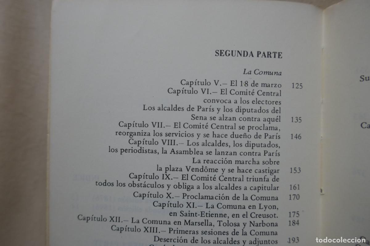 Libros de segunda mano: H. P. O. Lissagaray . Historia de la Comuna de 1871 - Foto 8