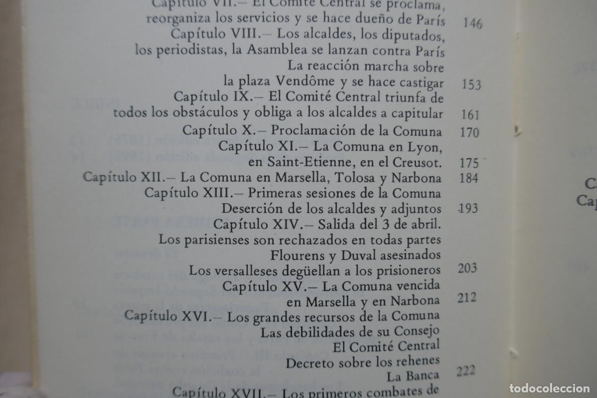 Libros de segunda mano: H. P. O. Lissagaray . Historia de la Comuna de 1871 - Foto 9