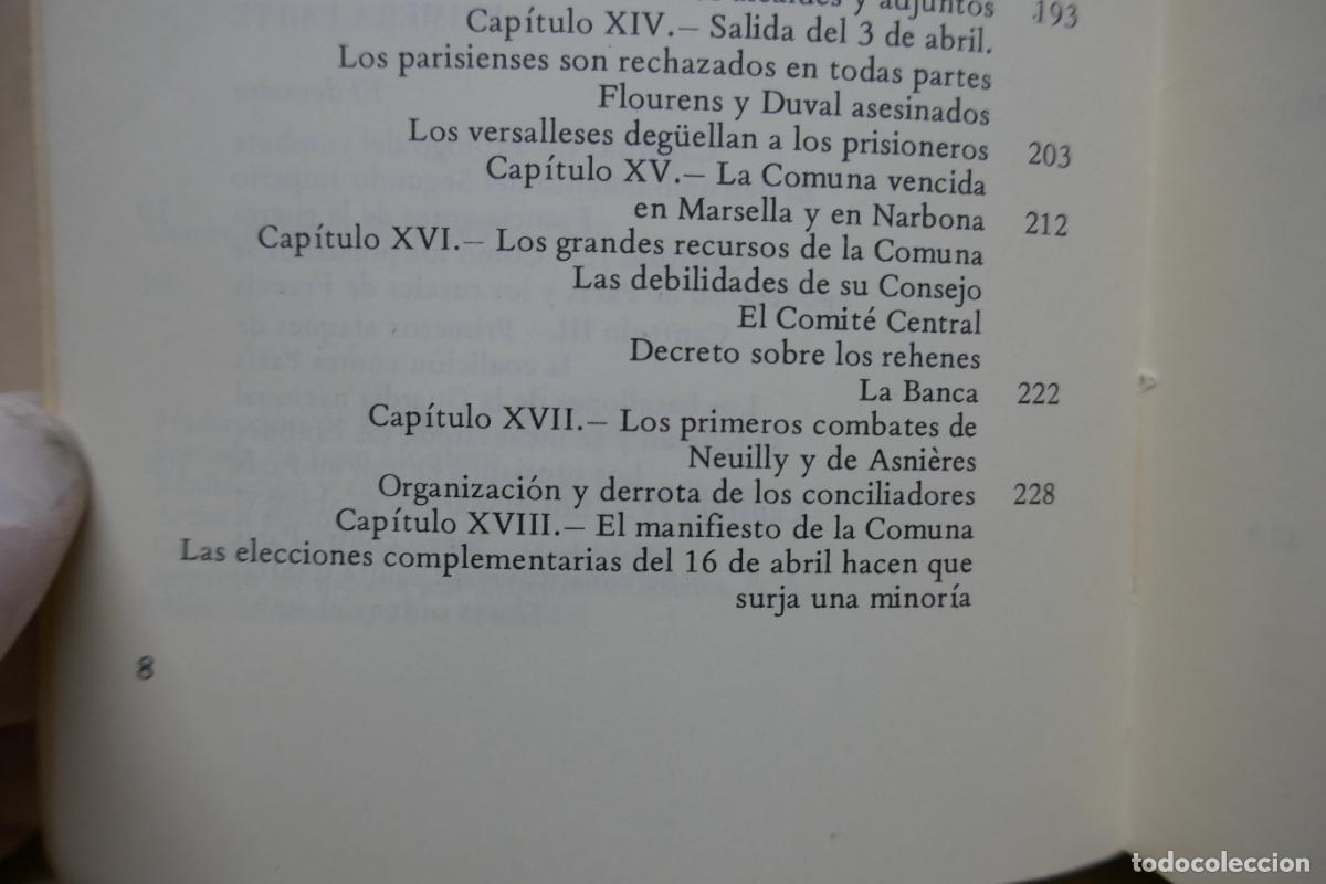 Libros de segunda mano: H. P. O. Lissagaray . Historia de la Comuna de 1871 - Foto 11