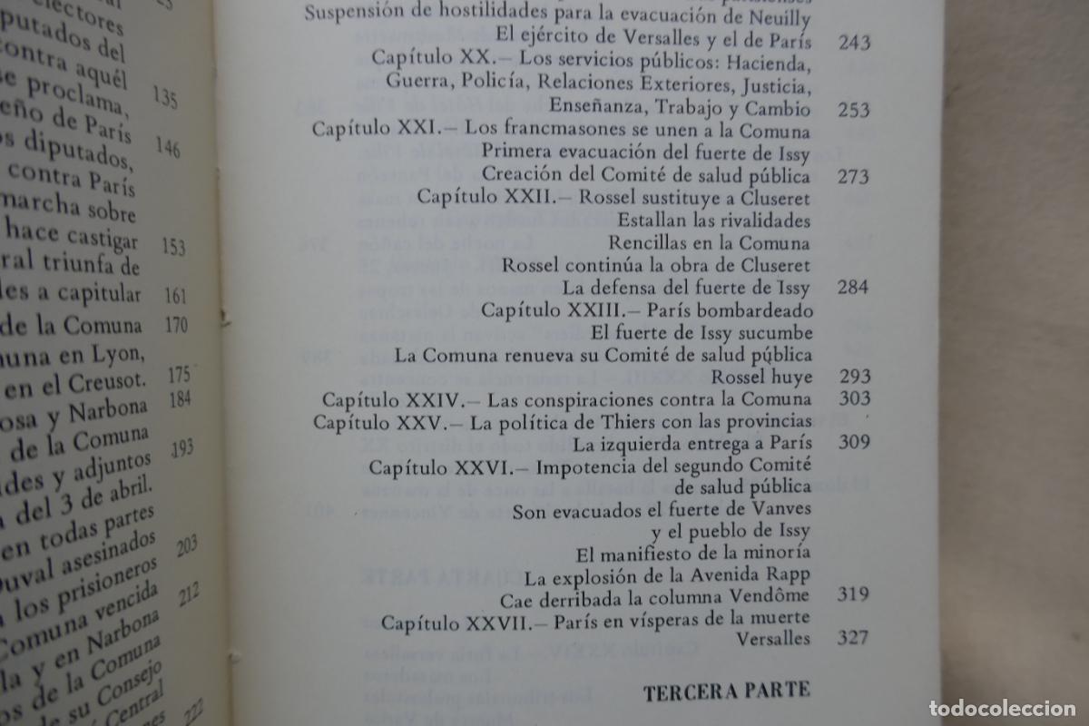 Libros de segunda mano: H. P. O. Lissagaray . Historia de la Comuna de 1871 - Foto 13