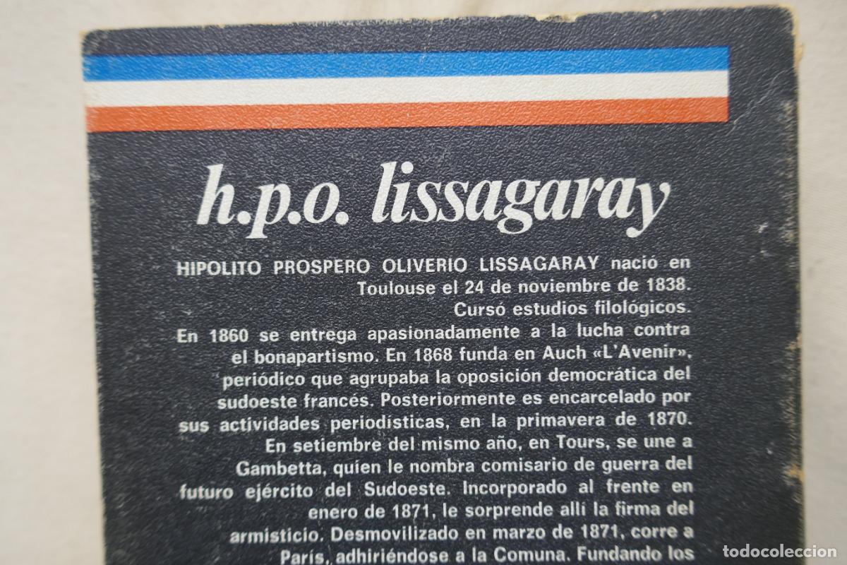 Libros de segunda mano: H. P. O. Lissagaray . Historia de la Comuna de 1871 - Foto 23
