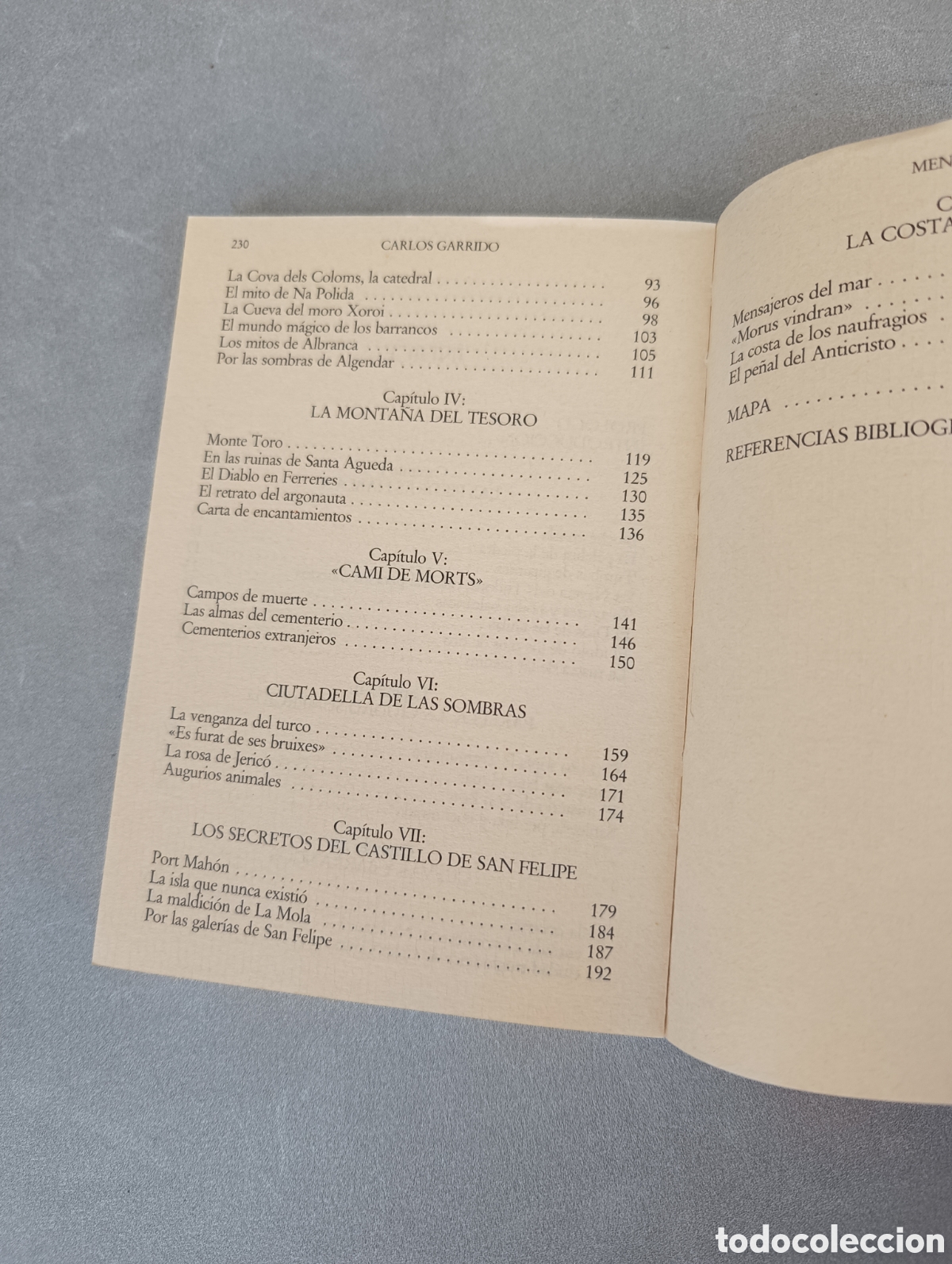 Libros de segunda mano: Menorca m&aacute;gica. Carlos Garrido. - Foto 6