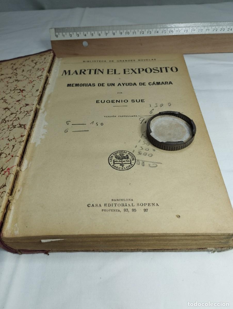 Libros de segunda mano: Mart&iacute;n el exp&oacute;sito. Eugenio Sue. - Foto 2