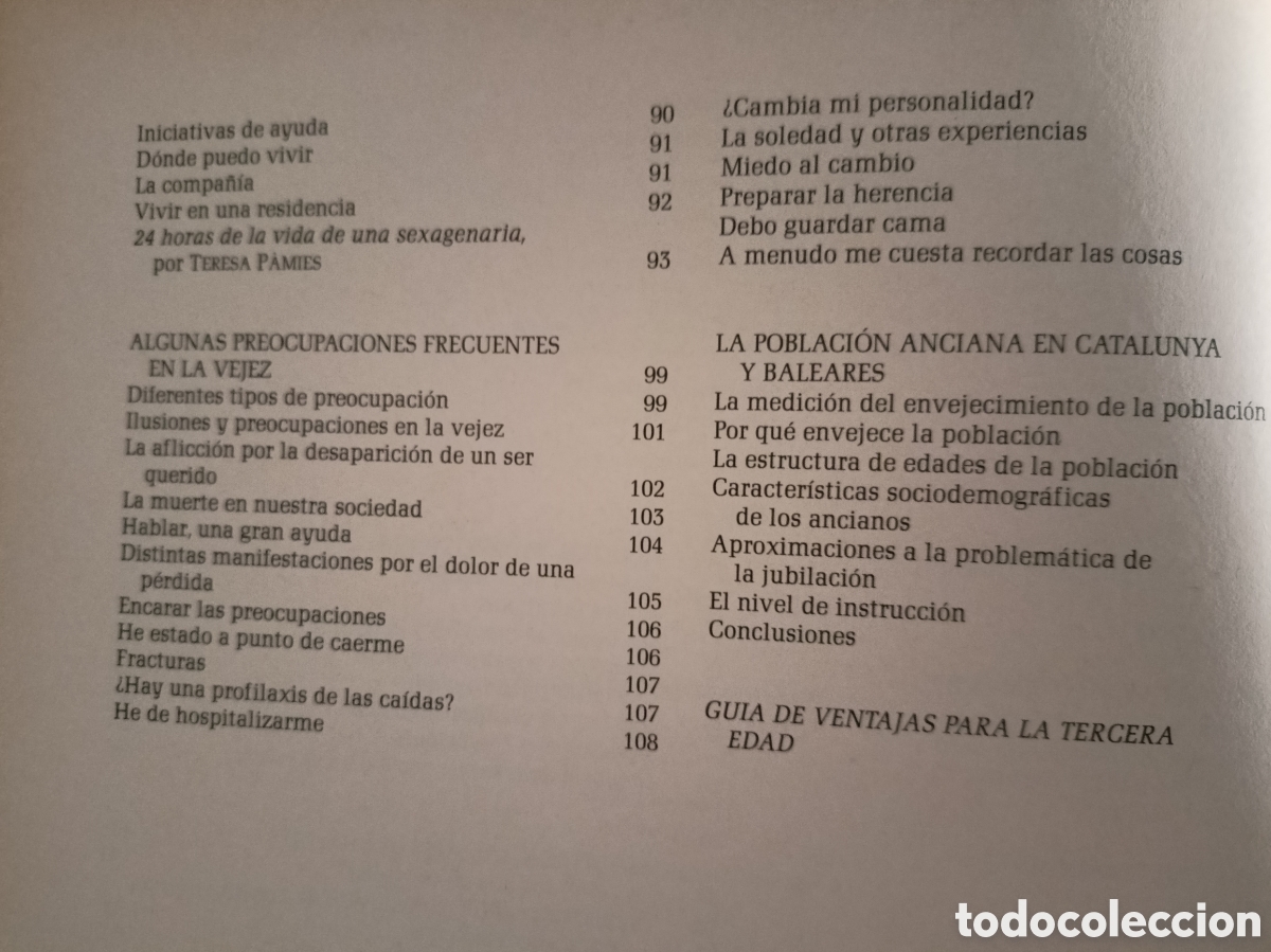 Libros de segunda mano: De la gent gran. Edicion en Castellano. Ed Kair&oacute;s - Foto 6