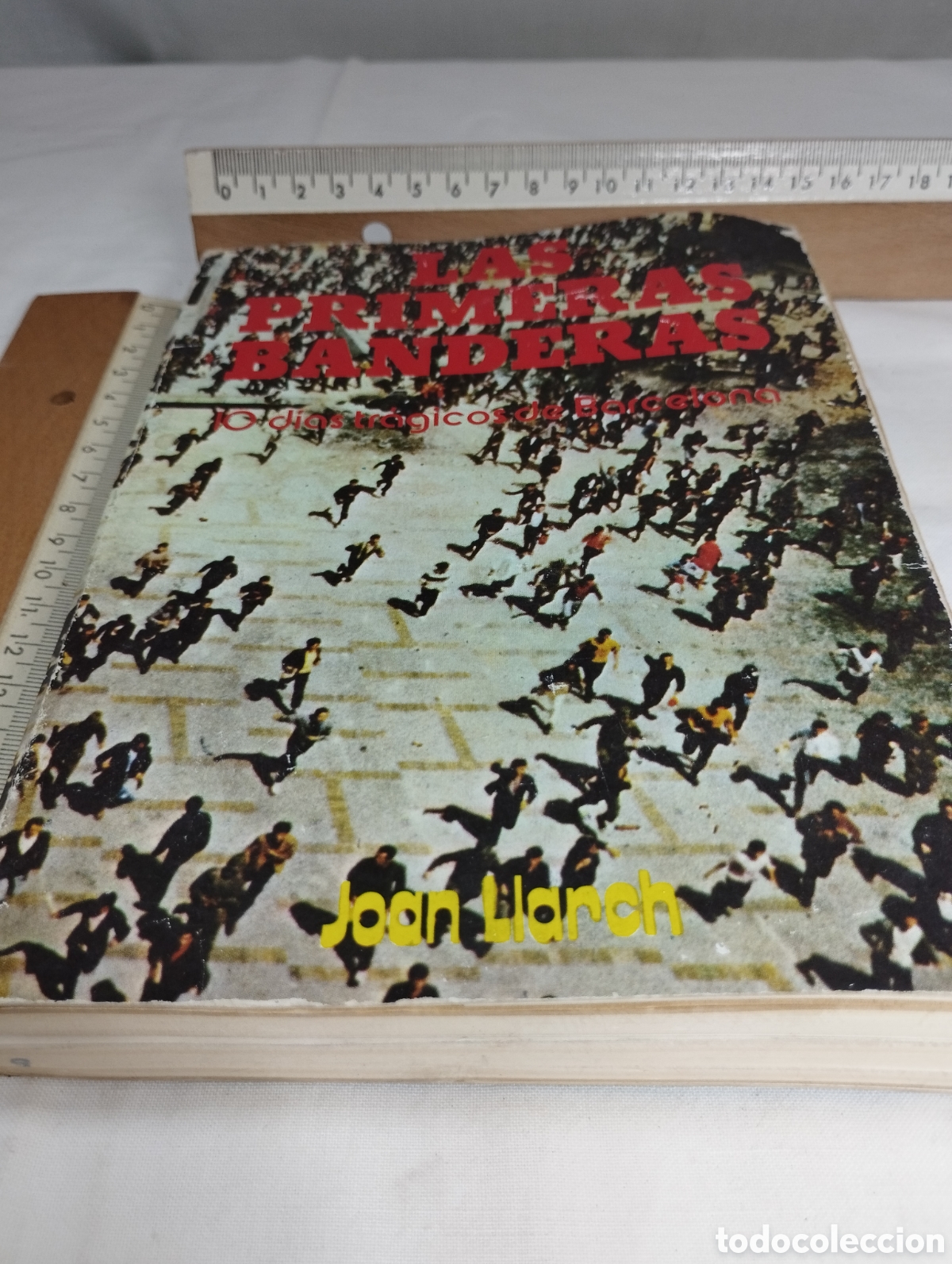 Libros de segunda mano: Las primeras banderas. Joan Llarch - Foto 1