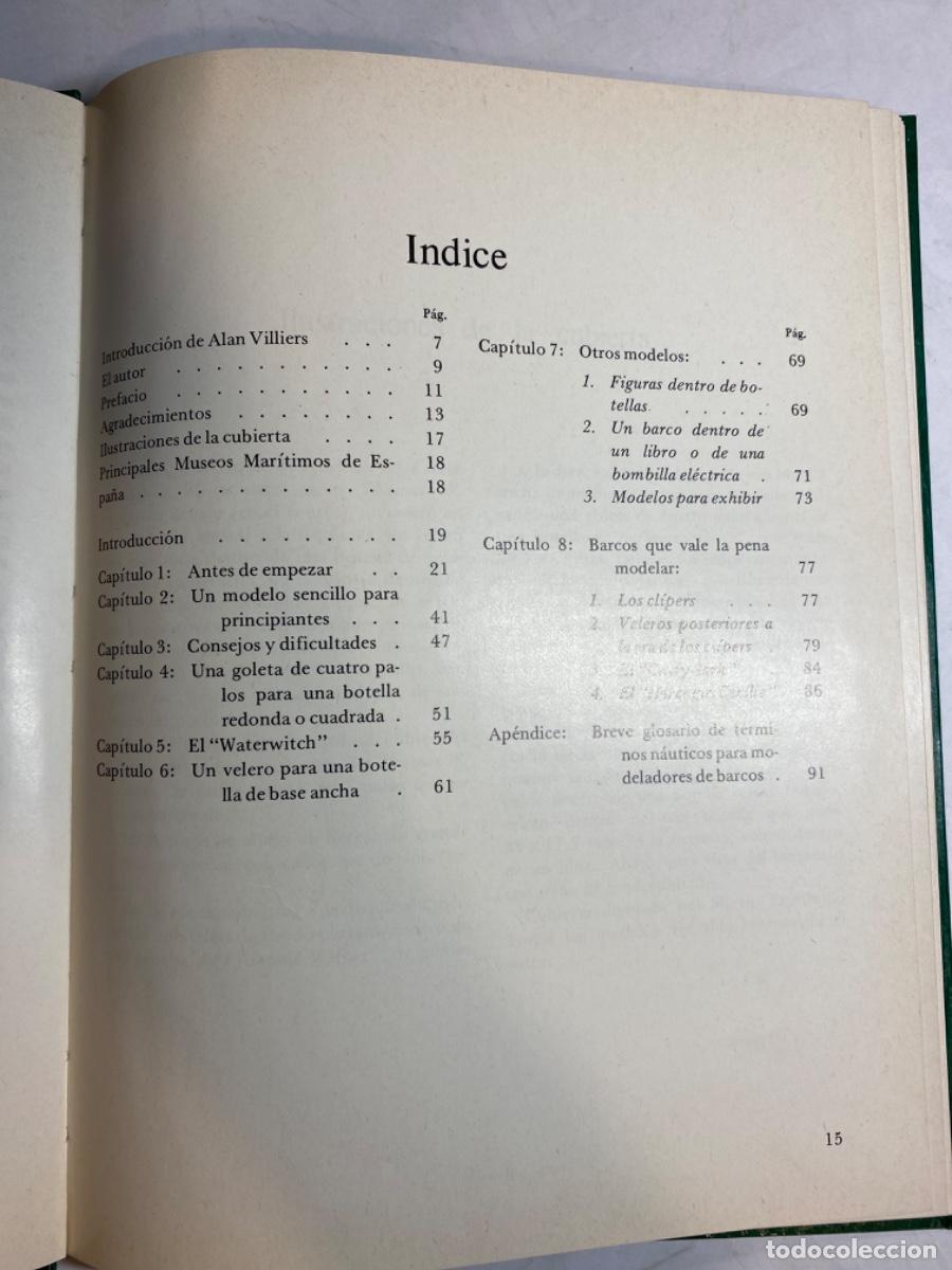 Libros de segunda mano: COMO ARMAR BARCOS EN EL INTERIOR DE BOTELLAS. JACK NEEDHAM . 1972 - Foto 3