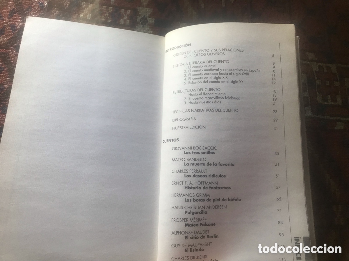 Libros de segunda mano: Cuentos de ayer y de hoy. De Bocaccio a Updike. Antolog&iacute;a - Foto 5