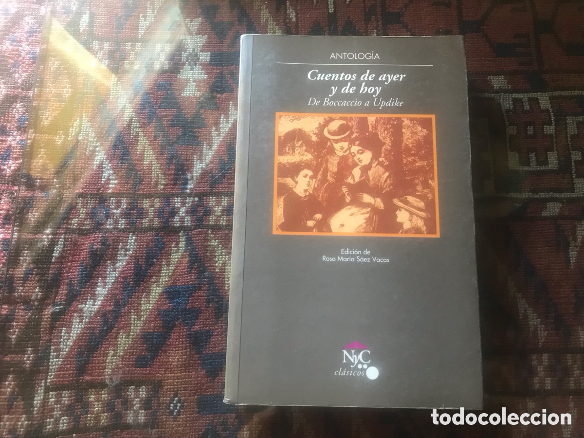 Libros de segunda mano: Cuentos de ayer y de hoy. De Bocaccio a Updike. Antolog&iacute;a - Foto 1