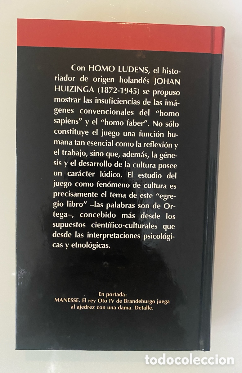 Libros de segunda mano: Homo Ludens - HUIZINGA, Johan - Foto 2